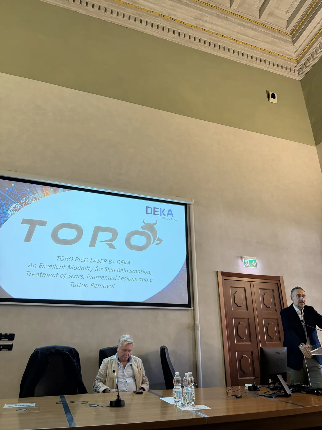 The opening TORO lecture at the DEKA Academy, Florence