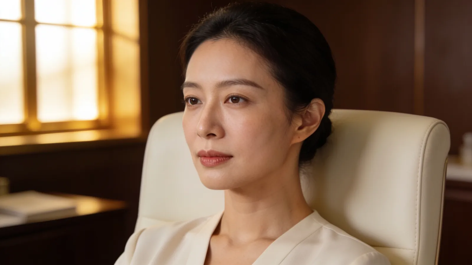 A woman in her 30s, an illustrative image