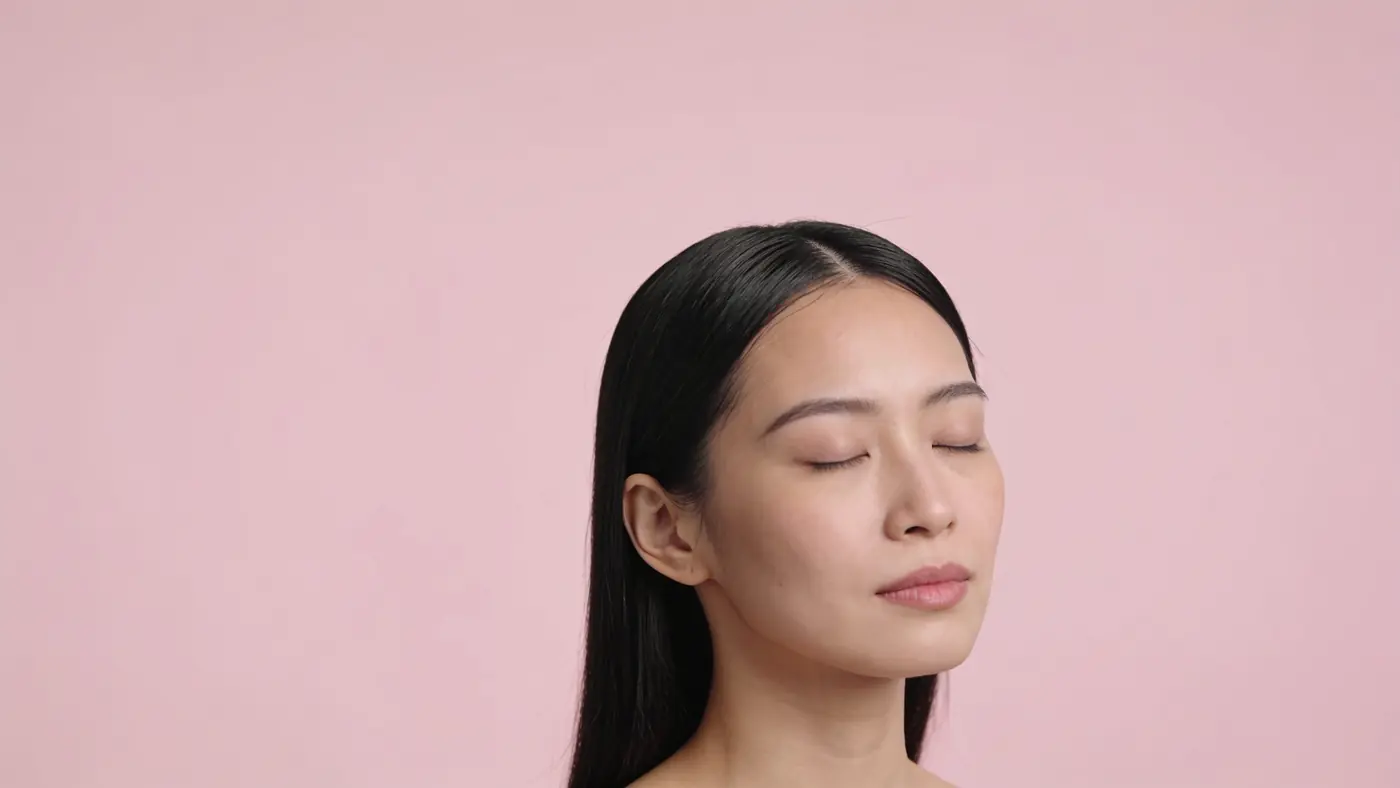 示意图片：年轻女性的面部肌肤，并非患者