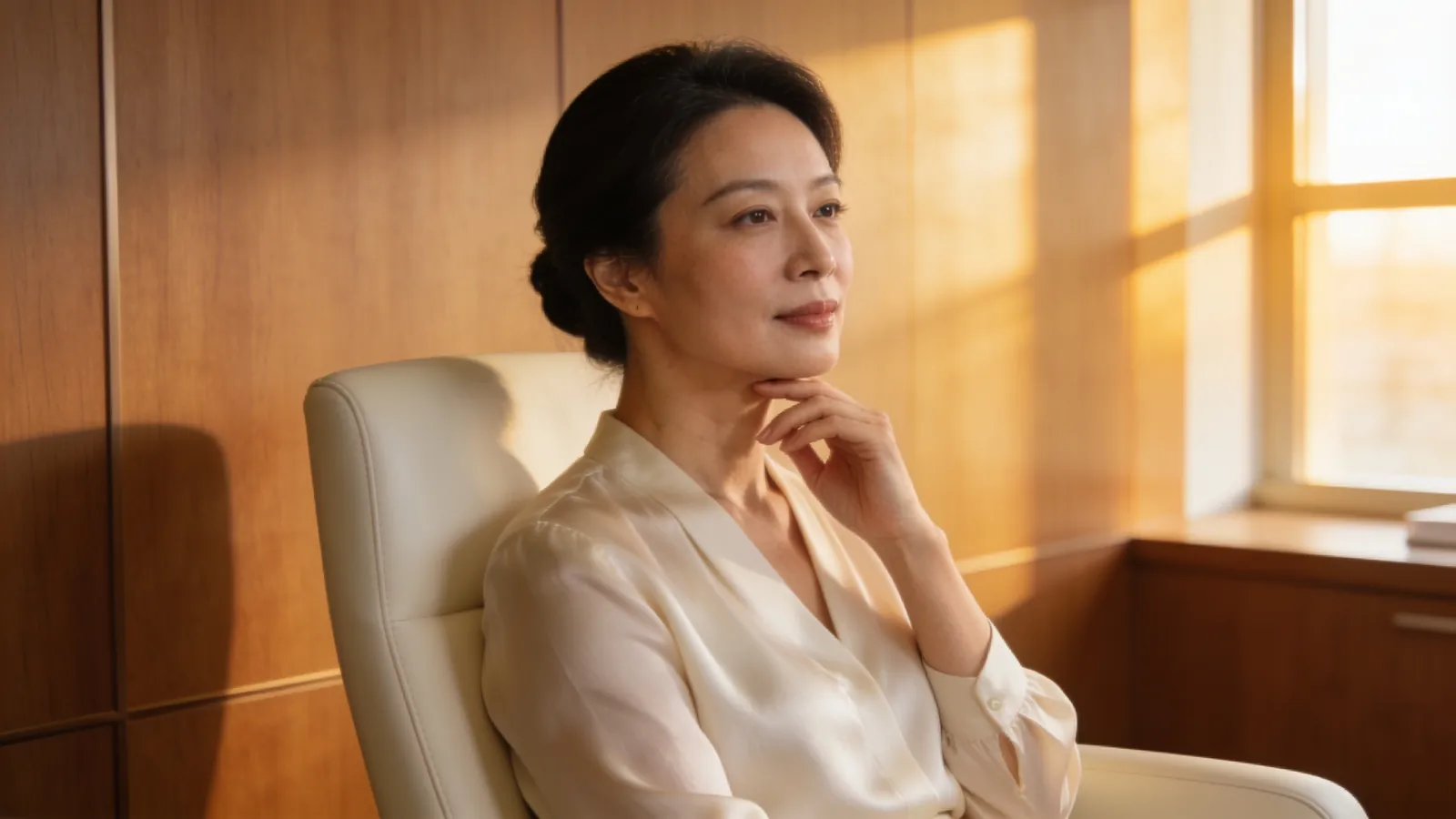 40代半ばの女性(イメージ)