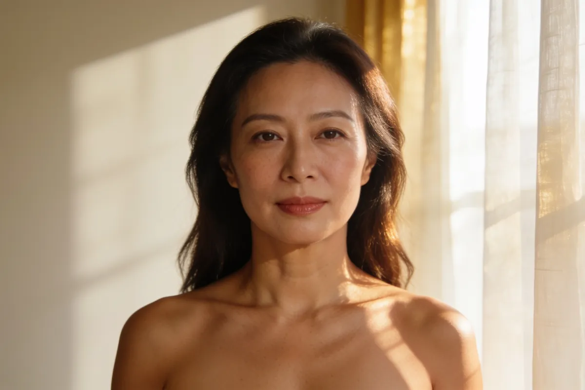 색소 치료를 상징하는 연출 이미지 — 환자가 아님